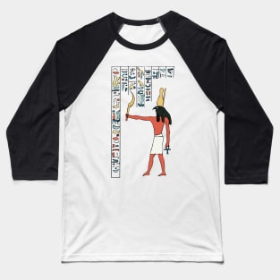 Ancient Egyptian Art form the Great Temple Baseball T-Shirt